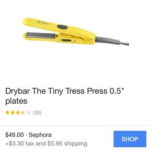 💛 Drybar The Tiny Tress Press Detailing Iron 💛